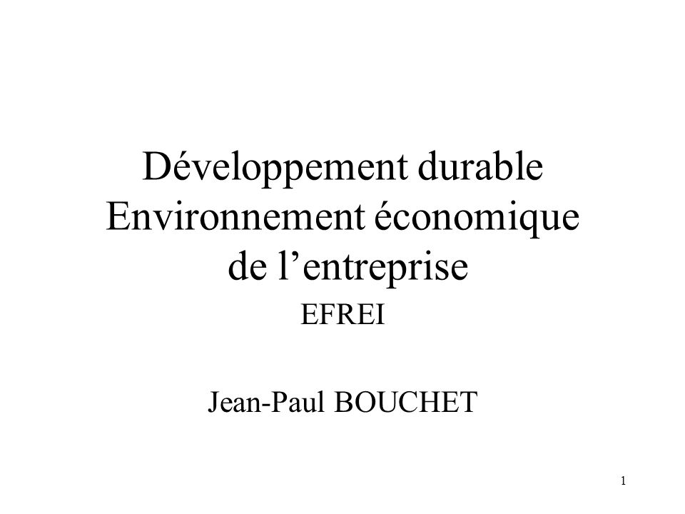 D Veloppement Durable Environnement Conomique De Lentreprise Ppt